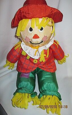 Parachute Plush Scarecrow, 16 inches tall, Gibson Greetings, 1996 Gibson Greetings - фотография #2