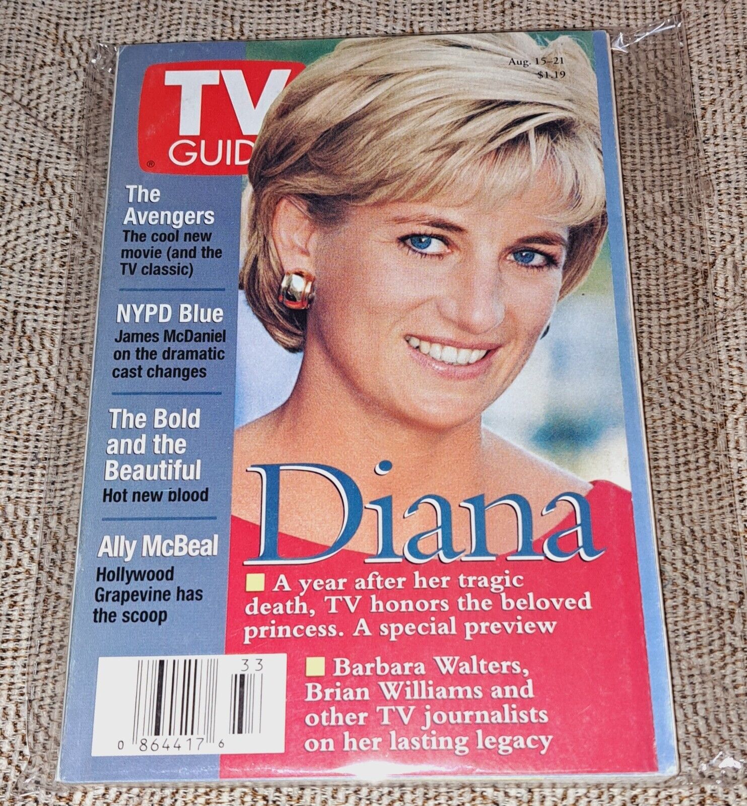 Princess Diana Lot of 3 Magazines Collectible People Magazine TV Guide Vintage Без бренда - фотография #5