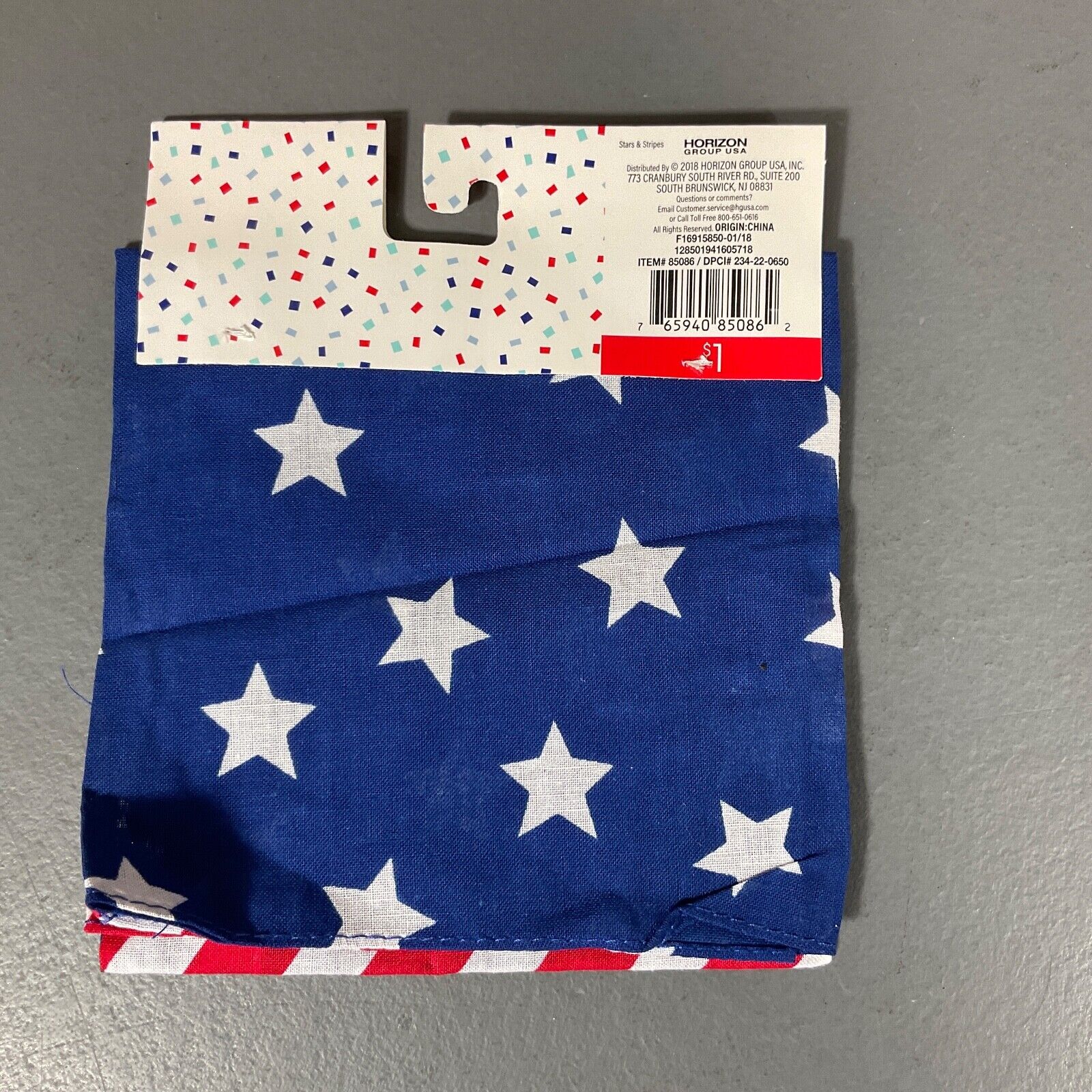 Premium USA Patriotic Flag Bandana Stars and Stripe Proud American  - 2 Pack Без бренда - фотография #23