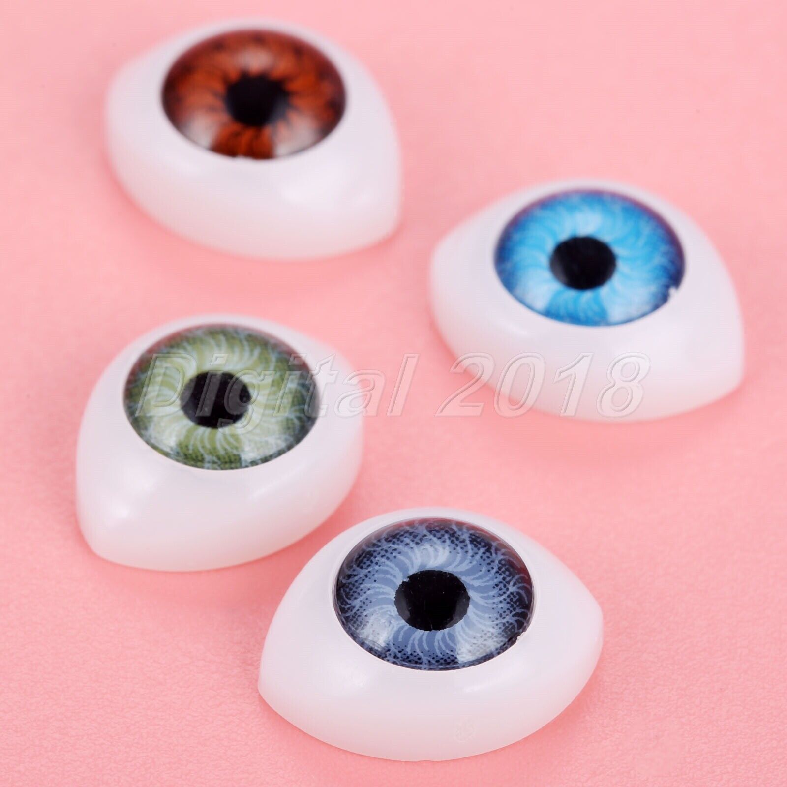 100Pcs 0.47"*0.63" Safety Doll Eyes Toys For Doll Making Eyes Doll Accessories Unbranded Does Not Apply - фотография #7