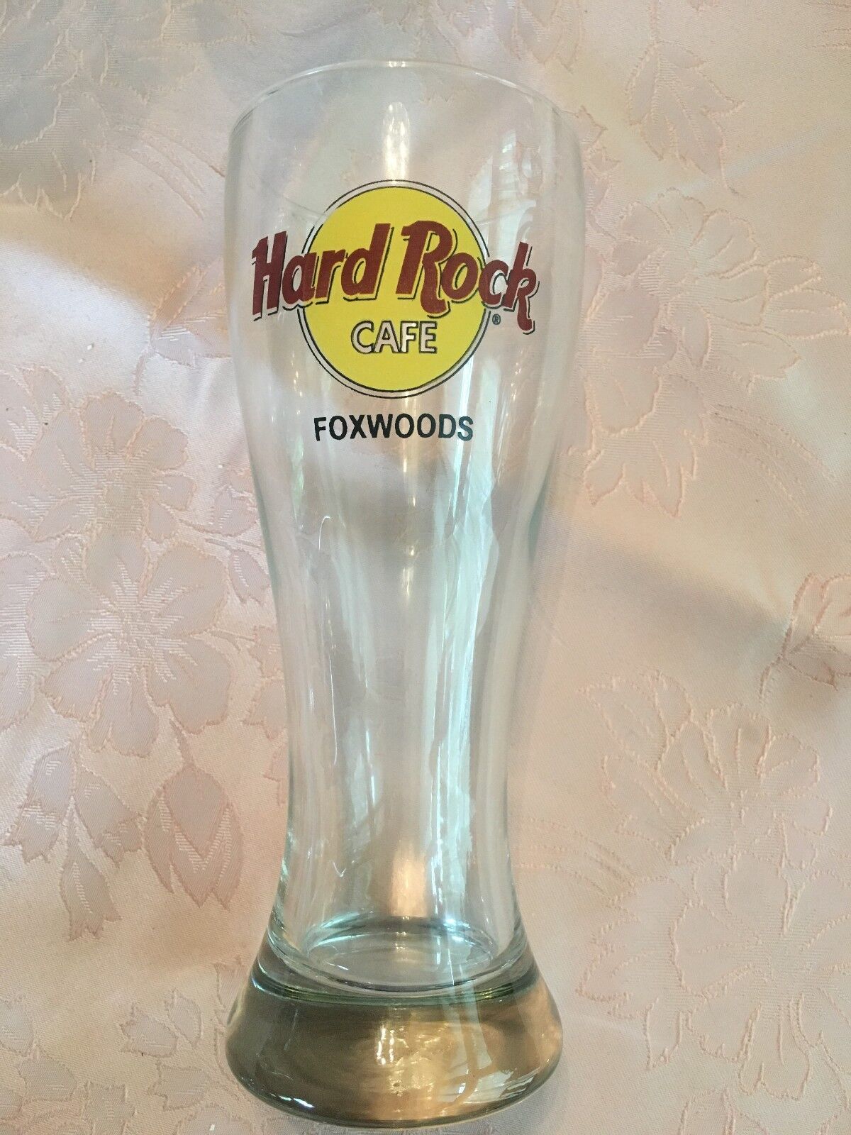 Hard Rock Pilsner Glass Discontinued Collectible -Choose Chicago Philly Foxwoods Hard Rock Cafe - фотография #5