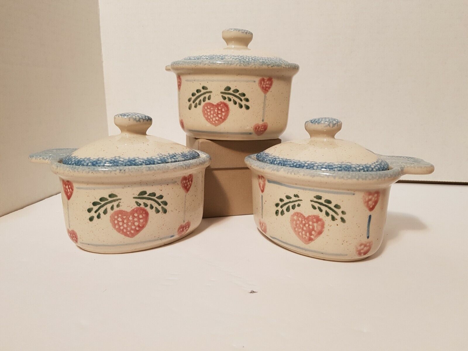 HEART SHAPED SINGLE SERVICE POT WITH LID 6 PIECE  TEAMSON
