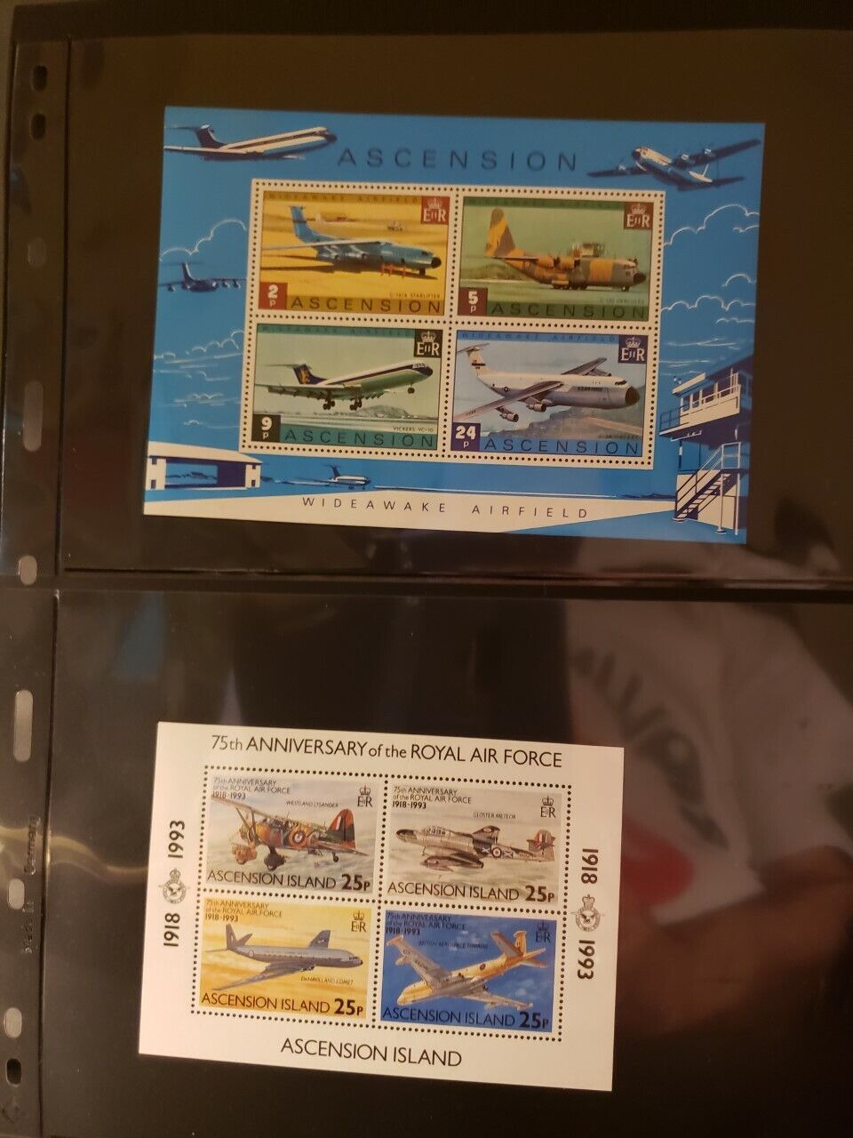Ascension Island Aircraft & Aviation Stamps Lot of 24 - MNH-See Details for List Без бренда - фотография #3