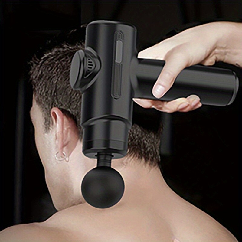 1pc Fascia Gun Muscle Massage Gun Deep Tissue Percussion Massager For Athletes Unbranded - фотография #23