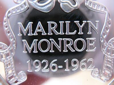 1- OZ..999 SILVER COIN VERY RARE DETAILED CLASSIC MARLYN MONROE 1926-1962 + GOLD Без бренда - фотография #9
