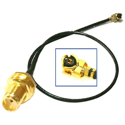 5pcs 6" U.FL / IPX to SMA Female Antenna WiFi Pigtail Cable ufl ipex Mini PCI JacobsParts PIGTAIL-A - фотография #3
