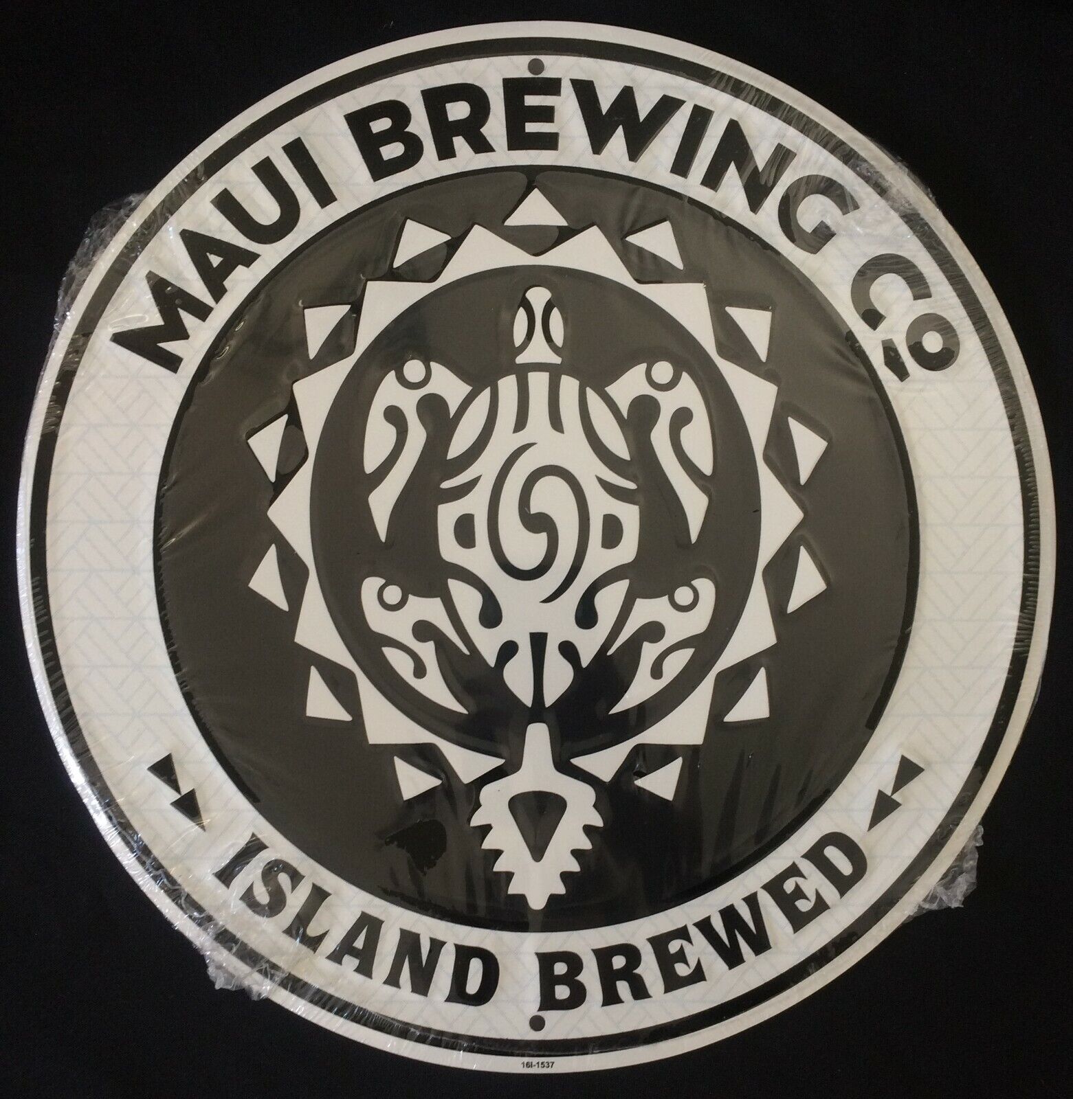 Maui Brewing Co Clearance!! MBC LOGO HONU beer tin SIGN + 2 rare KOOZIES Maui Brewing