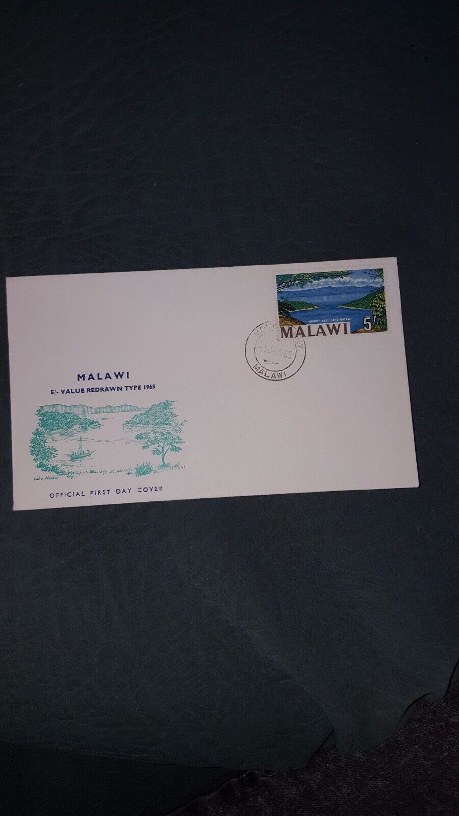 8 Malawi First Day Covers 1965-93 Без бренда