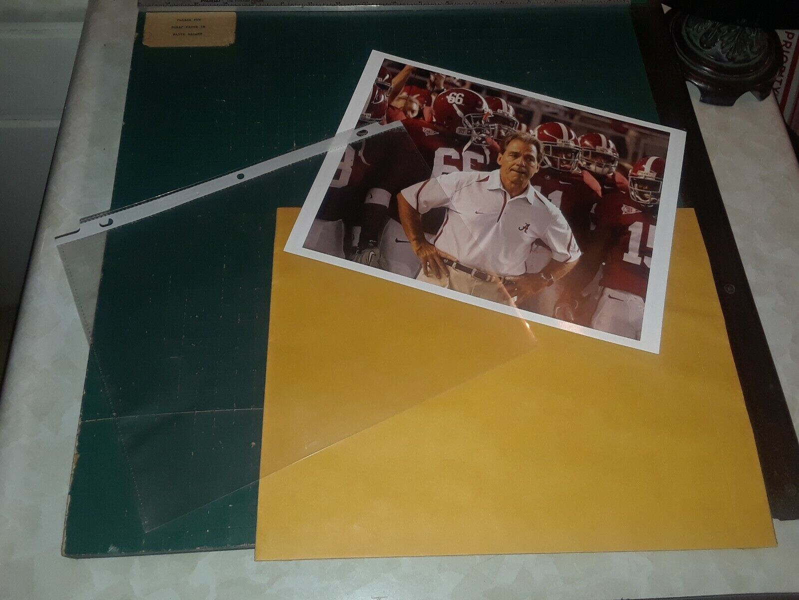TRUMP & Nick Saban LOT of 2 Alabama Crimson Tide 8 x 10 Photo Picture TEAM Без бренда - фотография #3