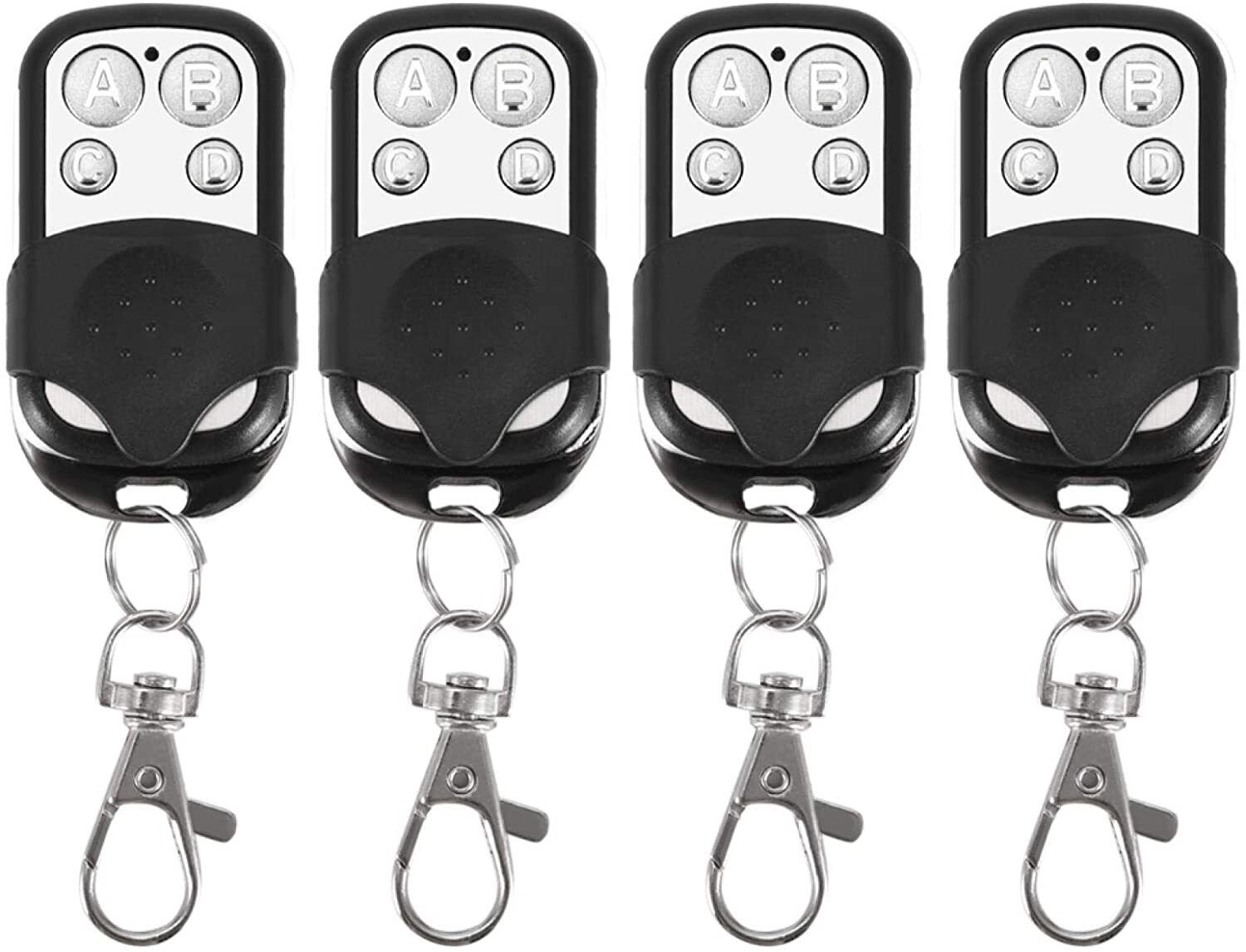 4x Universal Electric Cloning Remote Control Key Fob 433MHz For Gate Garage Door Unbranded Does Not Apply - фотография #3