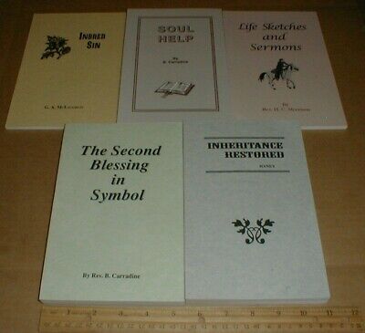 Second Blessing Life Sketches Sermon Soul Help Inbred Sin Beverly Carradine Lot Без бренда