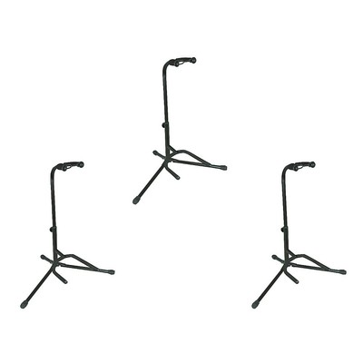Musician's Gear Electric, Acoustic and Bass Guitar Stands (3-Pack) Musician's Gear MGTGS-3PACK - фотография #2