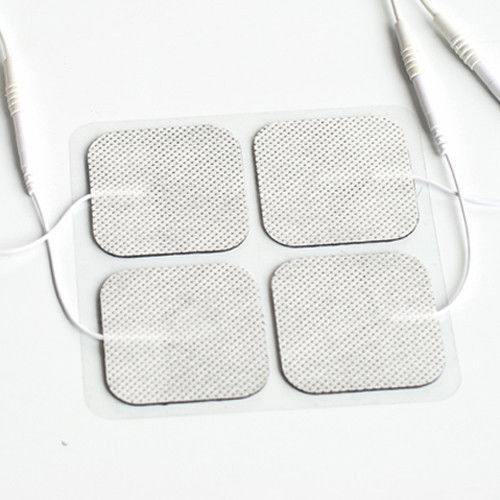 SQUARE SHAPED ELECTRODES (8) MASSAGE PADS FITS iReliev ET-7070 EMS TENS ET-1313 Unbranded does not apply - фотография #2