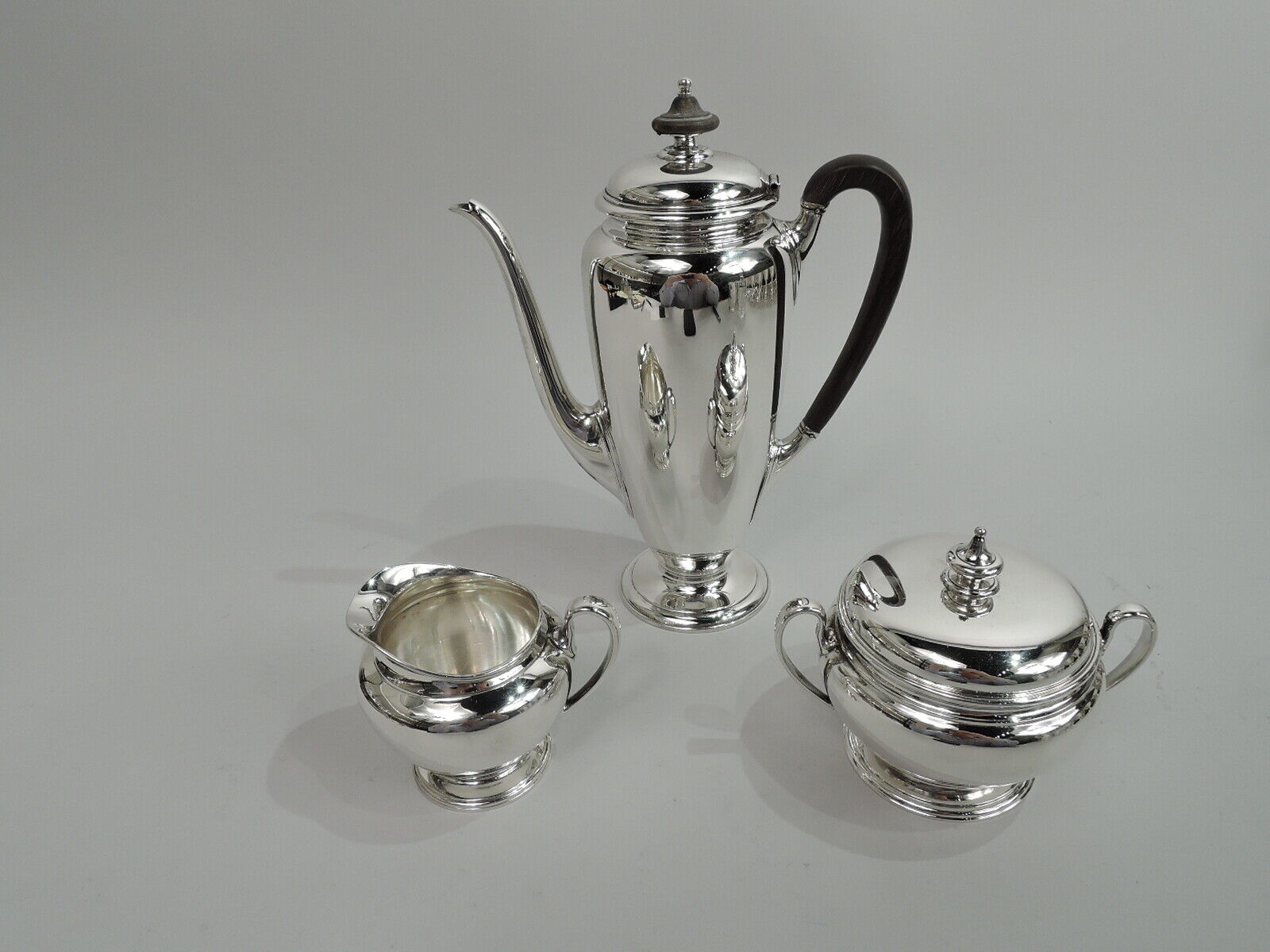 Tiffany Coffee Set 20638 20639 Antique Traditional American Sterling Silver  Tiffany & Co.