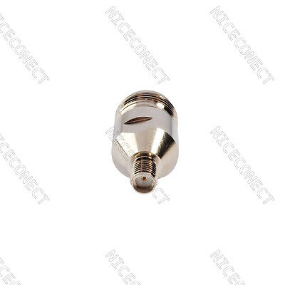 2x SMA female to N type female jack straight RF Adapter Coax Connector Unbranded/Generic SMA/N-KK - фотография #2