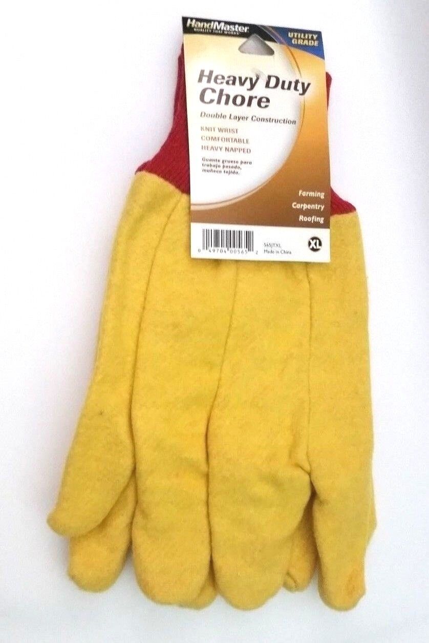 (10 Pairs) Roofing Carpentry Farming Utility Heavy Duty Chore Double Layer Glove MAGID GLOVE & SAFETY MFG. does not apply - фотография #7