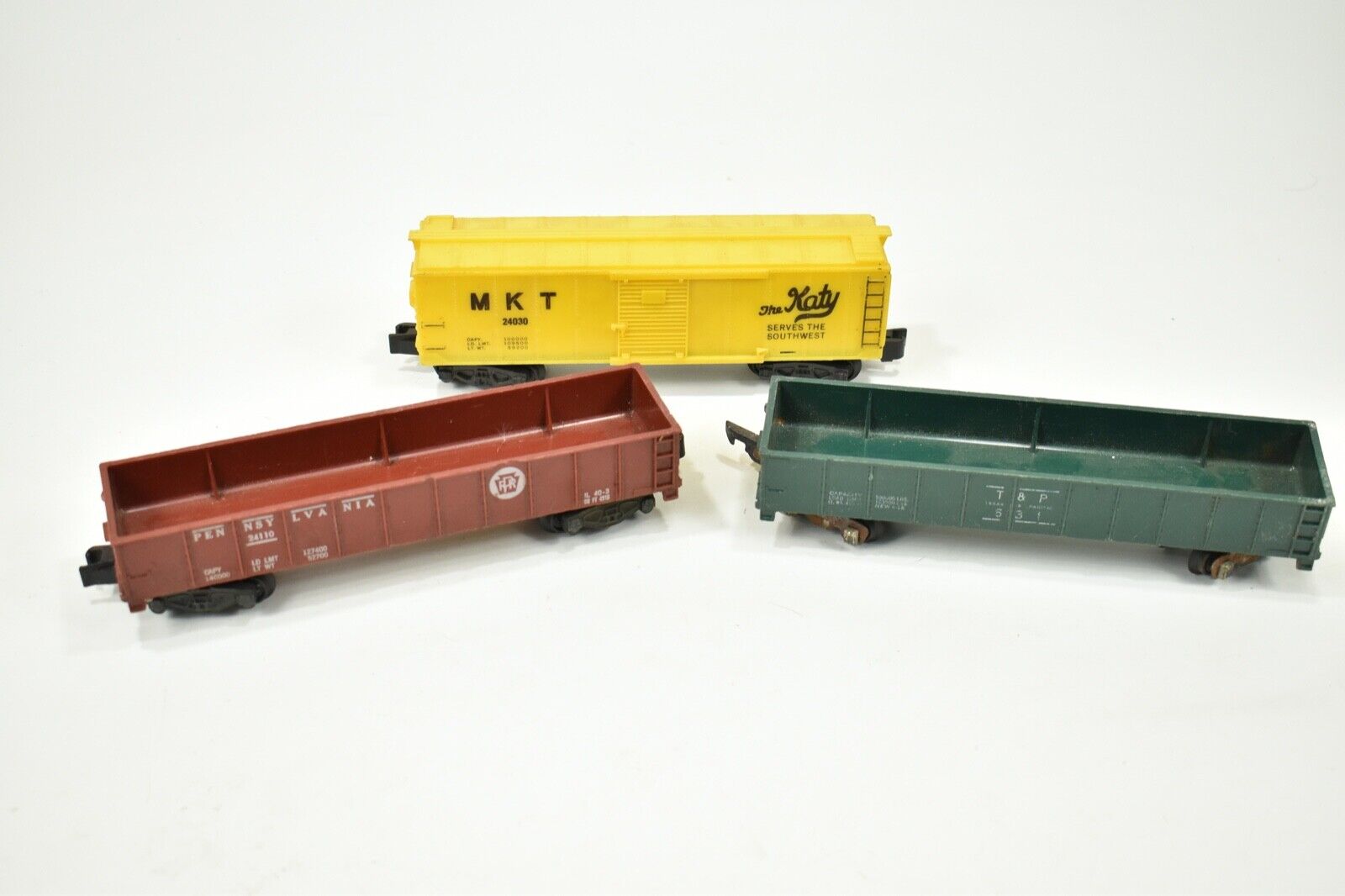S Scale Lot: American Flyer Yellow 24030 Gondola Red 24110 Gondola Green 631 American Flyer 24030 - фотография #6