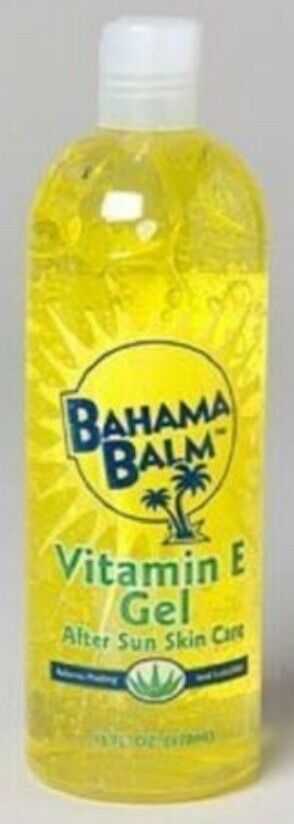 2 Bahama Balm Vitamin E Gel 16 oz each Relieve Peeling/irritation After Sun Lot BAHAMA BALM - фотография #3