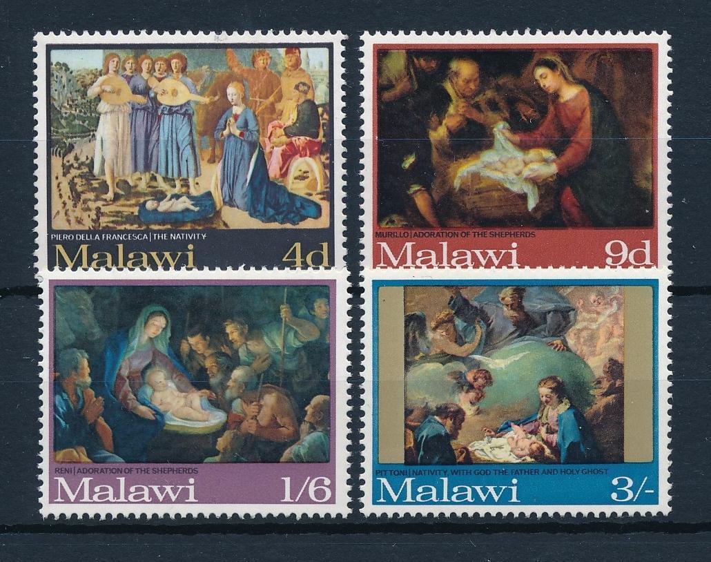REPUBLIC OF MALAWI -1968- Christmas 1968 - MNH Set/4 Stamps- Sc.#91-94 Без бренда