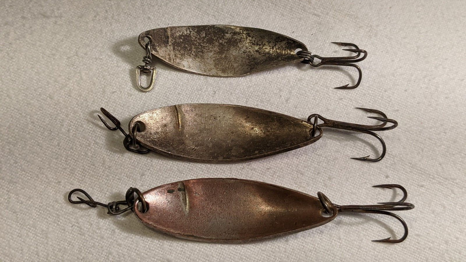 Vintage Kingfisher(?) fishing lure lot of 3 Unbranded - фотография #2
