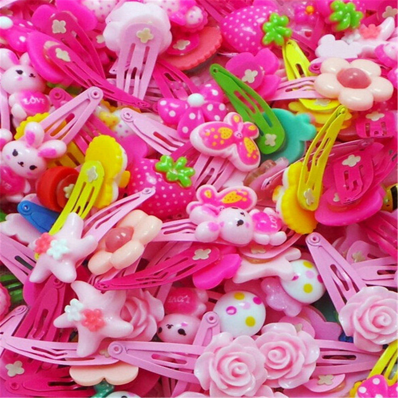 Lots 20X Mixed Styles Cute Cartoon Baby Kids Girls Hairpin Hair Clips Jewelry Unbranded - фотография #4