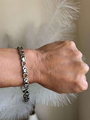 Heart Love Magnetic Bracelet for women men Balance Energy Power Luck Joy Calm RX Belle Sante - фотография #6
