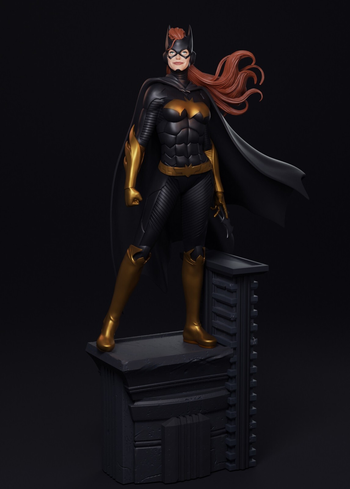 Batwoman_Fan Art/ Sculpture Fully Painted (Made on order) Без бренда - фотография #3