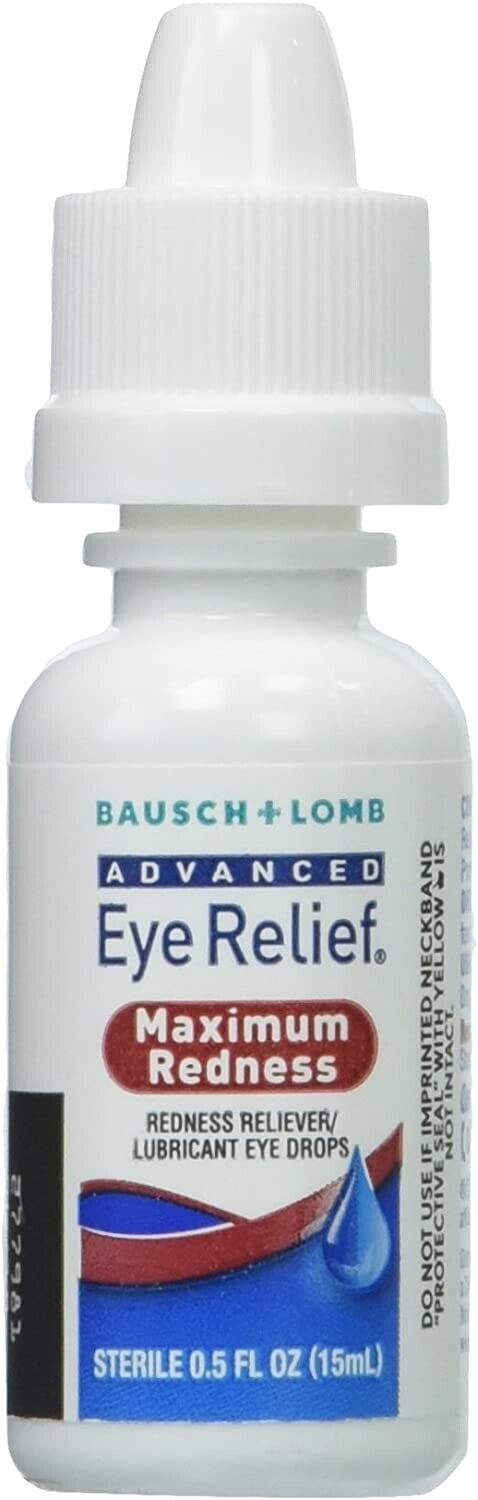 Bausch + Lomb Advanced Eye Relief Redness Eye Drops - 0.5 oz (3 Pack) Bausch + Lomb NOT SPECIFIED - фотография #2