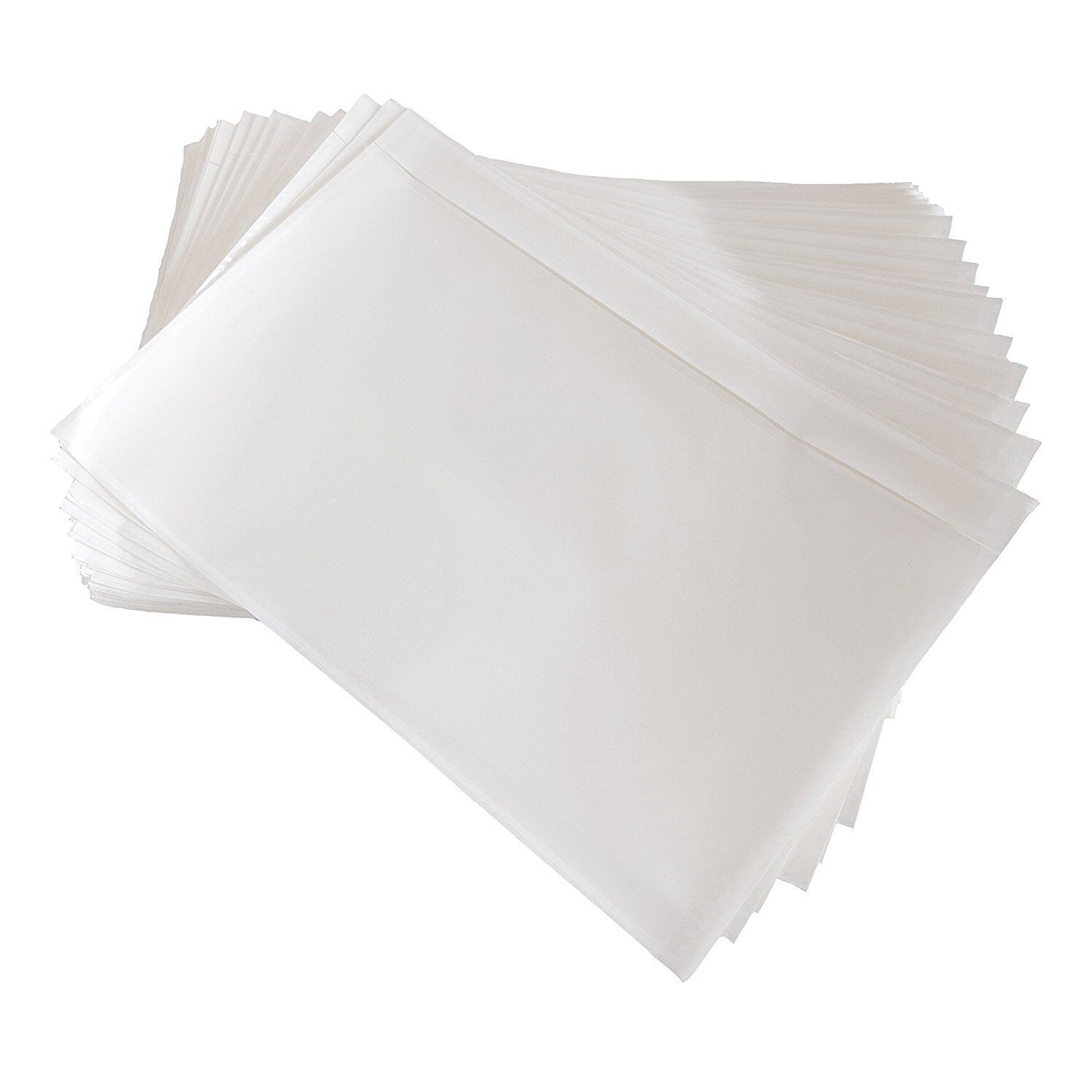 100 Packing List Pouches 7.5x5.5 Shipping Label Enclosed Envelopes Adhesive Unbranded Does not apply - фотография #2