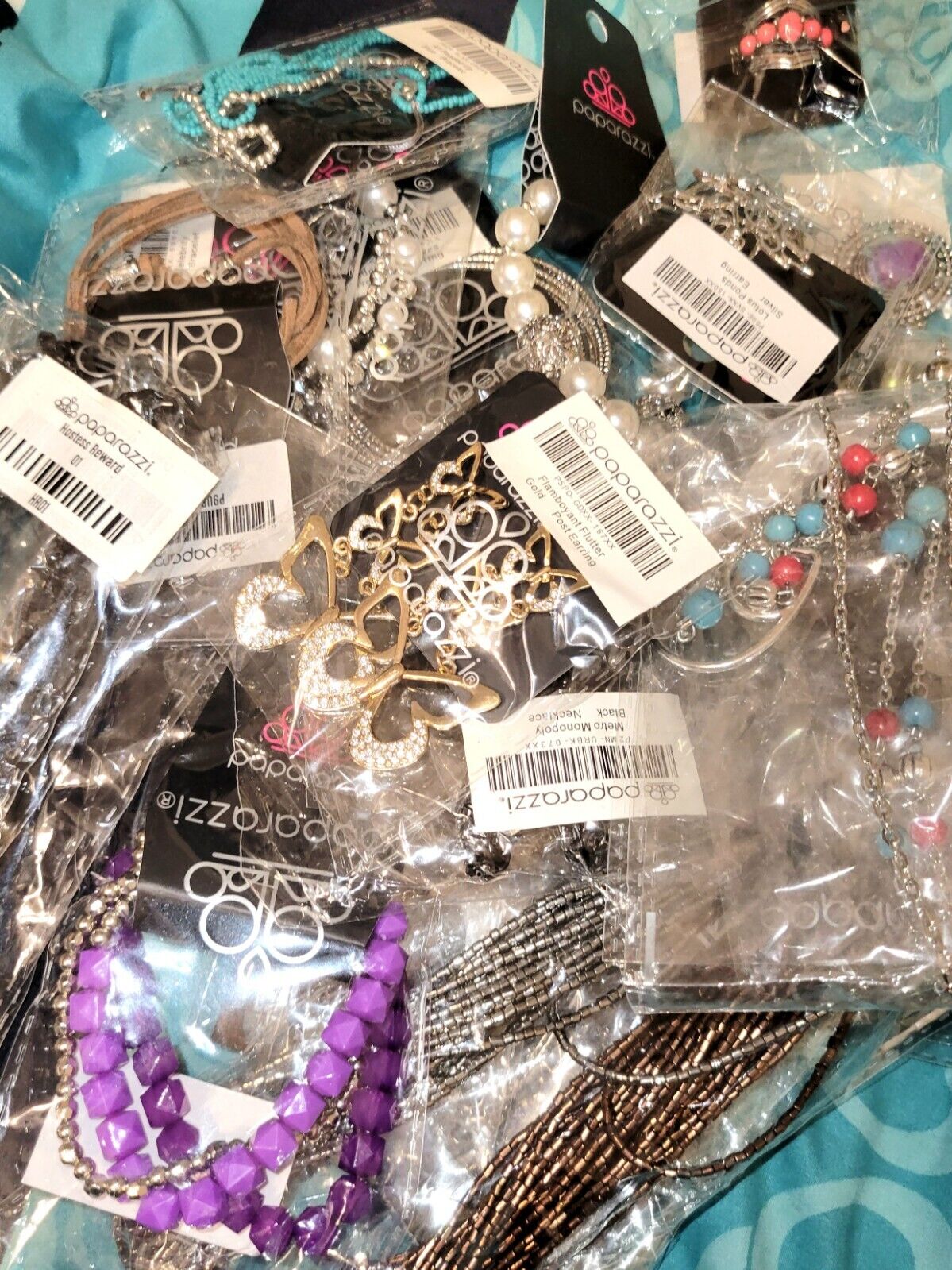 15 pc MXD Lot of NEW Paparazzi Jewelry - Bracelets, Necklaces, Rings, Earrings Paparazzi