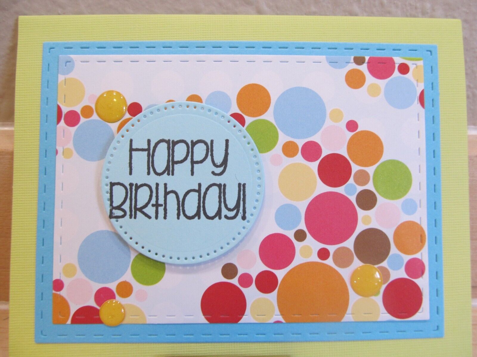 Handmade Happy Birthday Card Без бренда