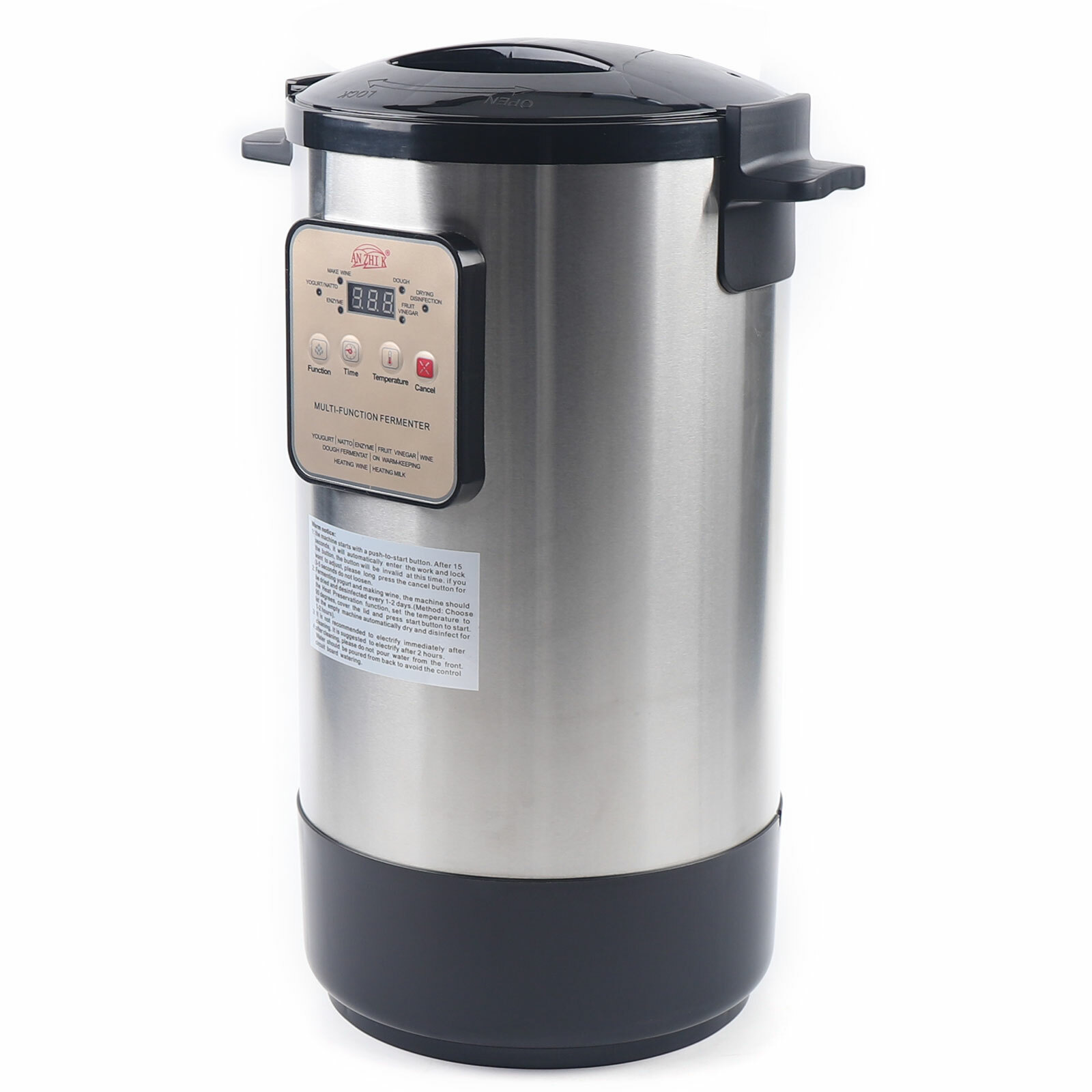 12L Commercial Stainless Steel Yogurt Machine Large Capacity Automatic Appliance Unbranded Does not apply - фотография #8