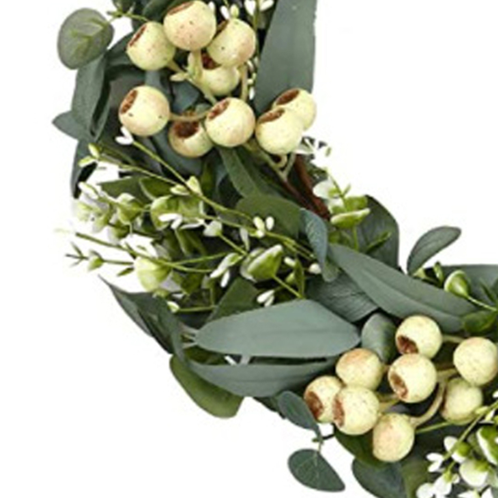 Wreath Realistic Decorative All Match Fine Texture Wreath Portable Unbranded - фотография #4