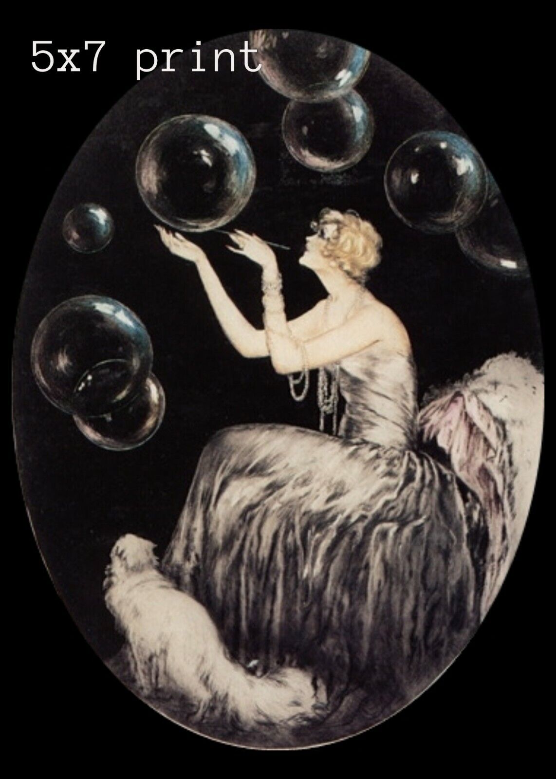 Print - Louis Icart - Bubbles Без бренда - фотография #2