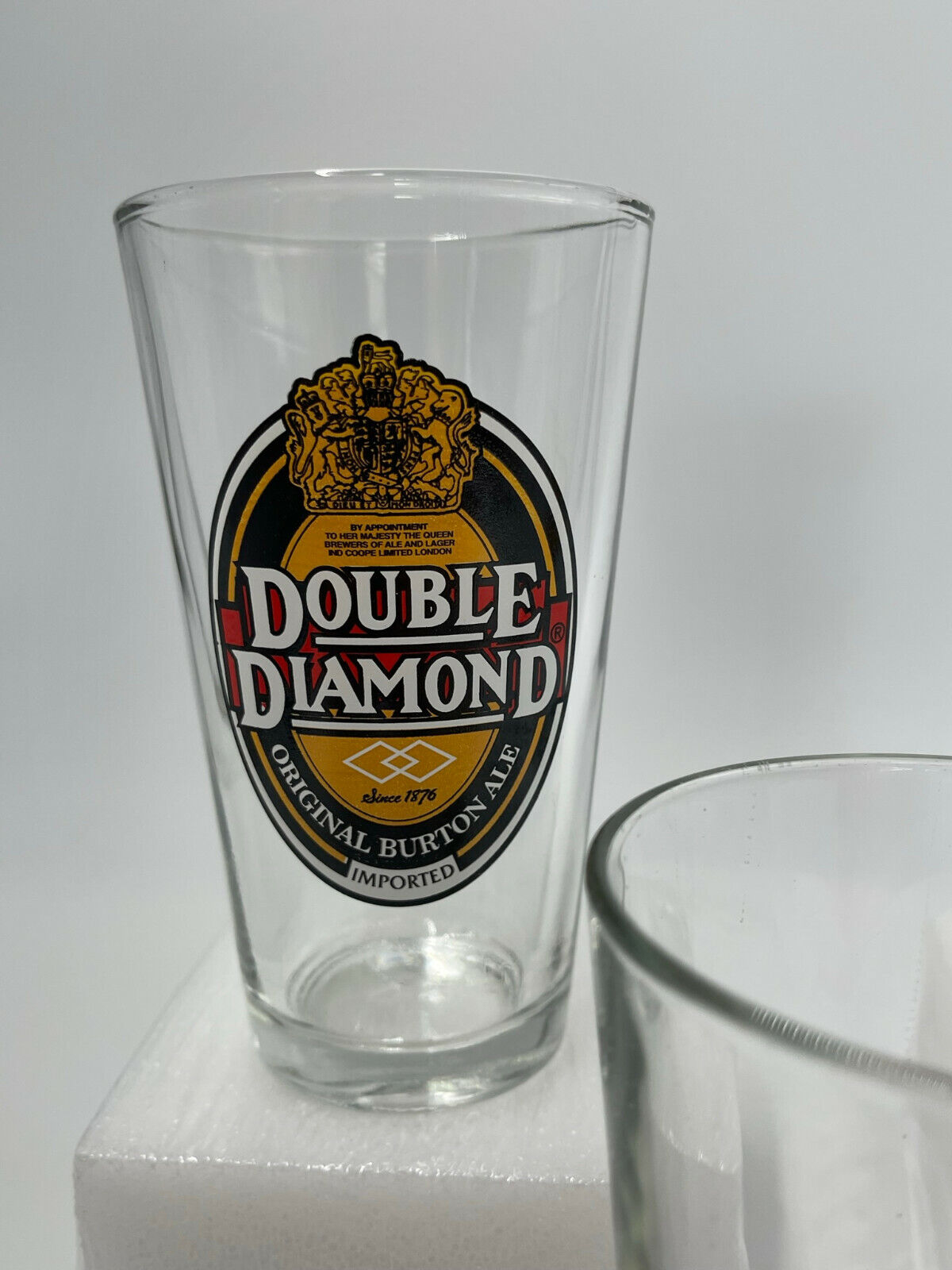 Beer Glasses Set of 3 Miller Time Double Diamond Murphy's Lite Burton Ale Irish Miller Lite - фотография #3