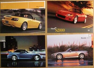Honda S2000 Postcard Lot (4) 2001 2004 2005 2009 Без бренда