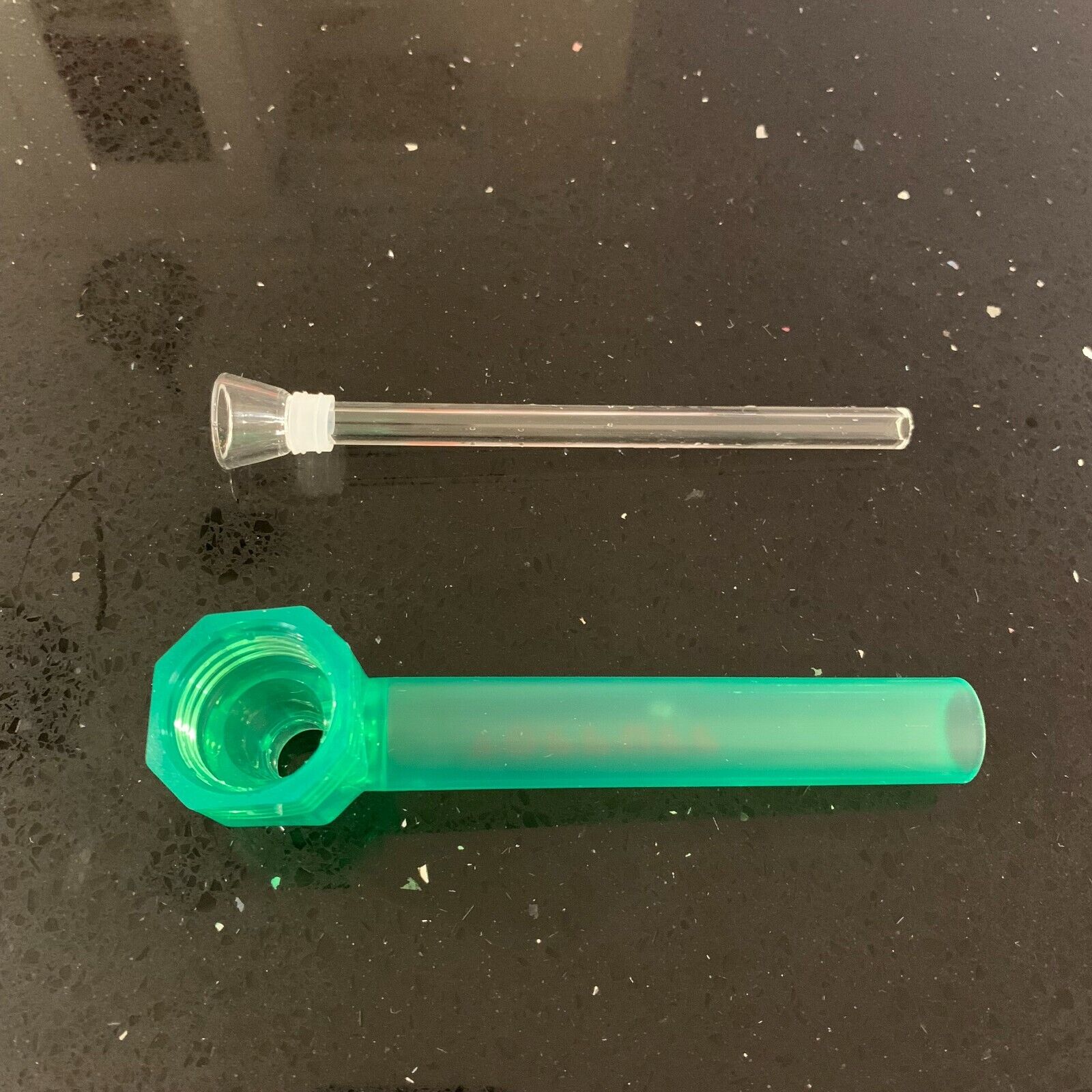 [3Packs Green]  Screw-on Water Bottle Converter Glass Bong Hookah Toppuff - фотография #11