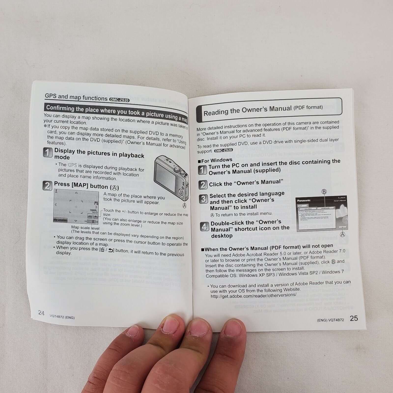 Panasonic Camera Operating Instruction, Basic Owner's Manual & Supplied Software Panasonic - фотография #6