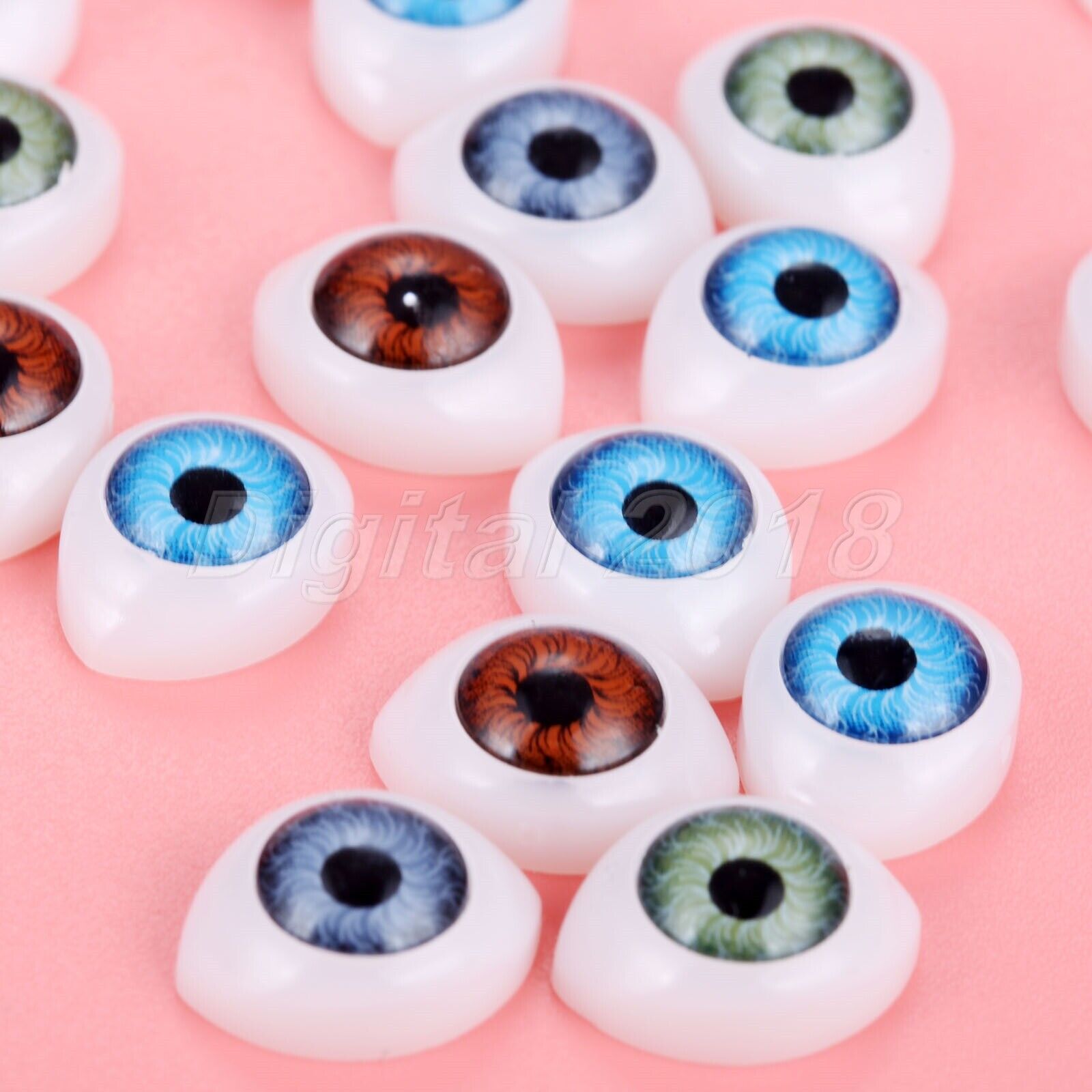 100Pcs 0.47"*0.63" Safety Doll Eyes Toys For Doll Making Eyes Doll Accessories Unbranded Does Not Apply - фотография #10