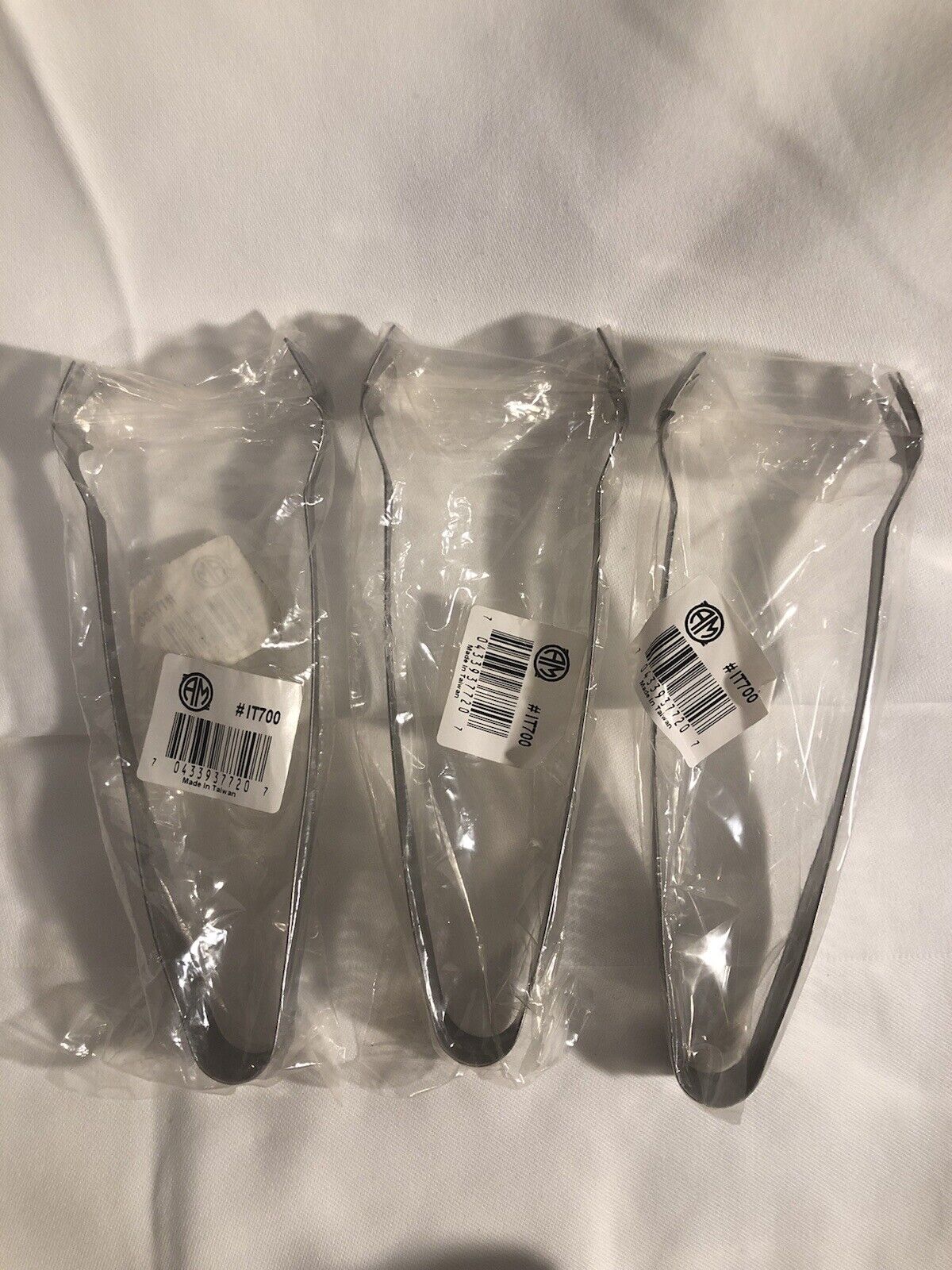 American Metalcraft IT700 Tongs,lot Of 3,Silver Made In Taiwan”new”See Photos A2 American Metalcraft IT700 - фотография #6