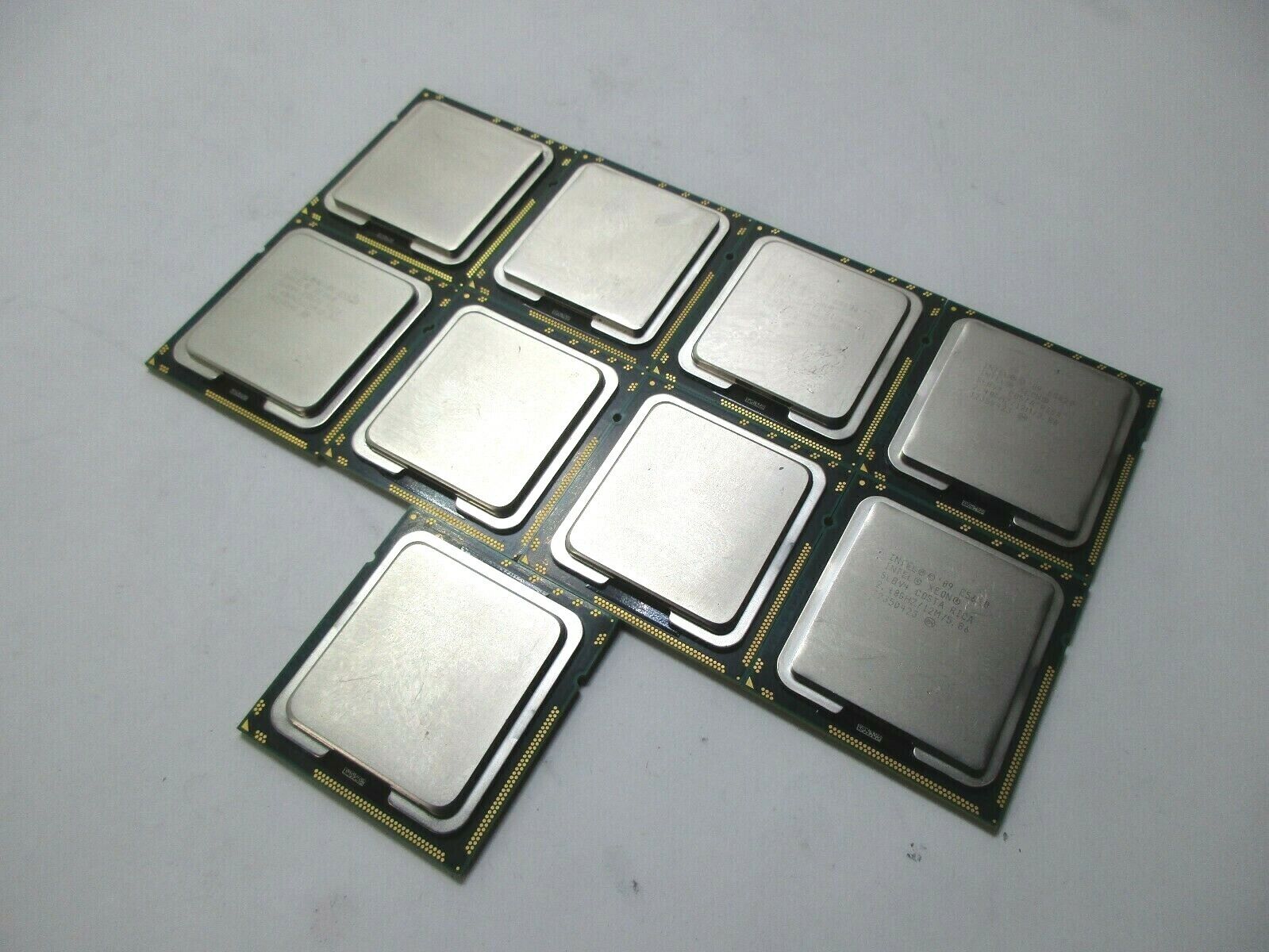 QTY-9 Intel Xeon E5620 2.4GHz (2.6GHz Turbo) CPU SLBV4 12MB Cache LGA1366 T9-D10 Intel SLBV4, E5620