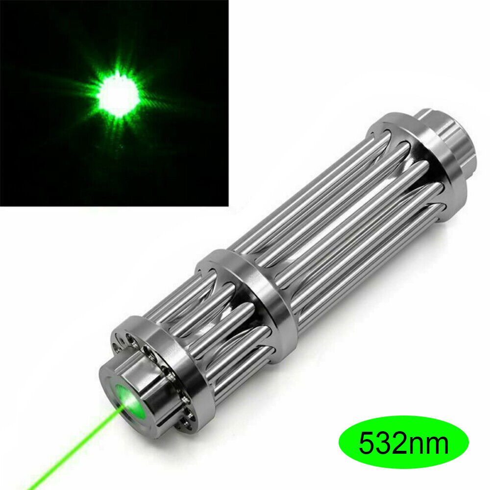 High Power Green Laser Pointer Pen SOS Lazer 532nm 2000m Rechargeable w/ 5 Caps VASTFIRE Does not apply - фотография #11