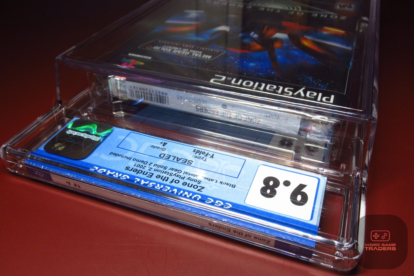 CGC Graded 9.8 A+ - Zone of the Enders (PlayStation 2, PS2 2001) NEW! - RARE! Без бренда - фотография #4