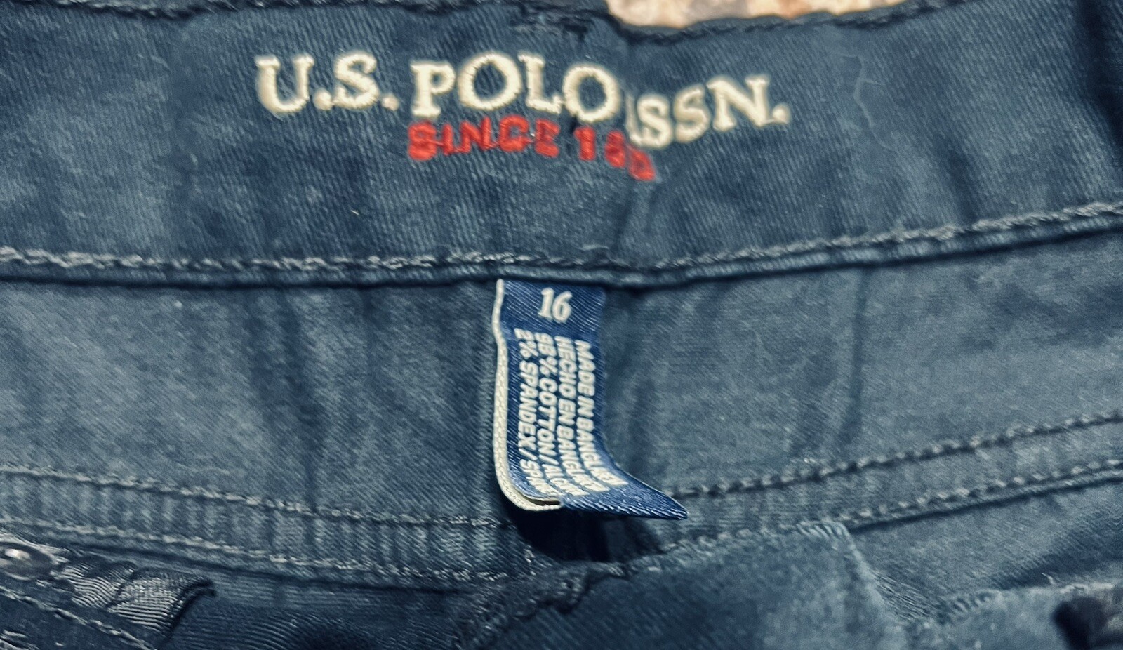 Boy’s US Polo Assn Pants Size 16  US Polo Assn. - фотография #3