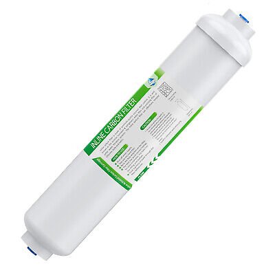 Alkaline Water Filter T33 Inline Post Carbon Filter for 5 / 6th Stage RO System Membrane Solutions® MS-T33-QC - фотография #3