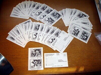 Lot 50 Elvis Presley Unused Postcards / Voting Ballots for Stamp Sc# 2721 - 1993 Без бренда