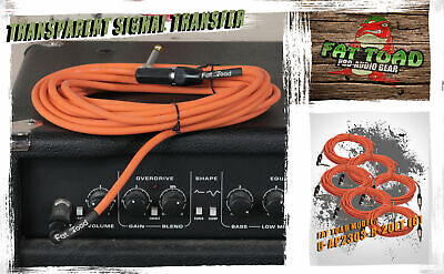 FAT TOAD Guitar Cables Right Angle 20FT ¼ Jack 6 Cords Instrument Speaker Wires Fat Toad U-AP2303-R-20FT (6) - фотография #6