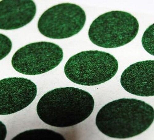 Self-Adhesive FELT Feet  Green 3/4 inch Diameter (100 pieces) Aetna Does Not Apply