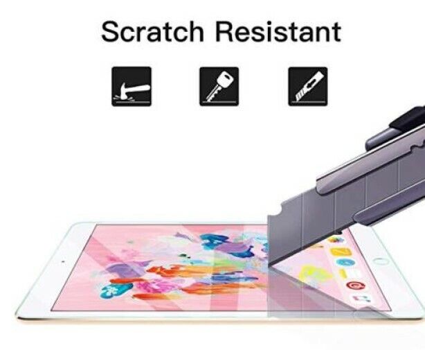 [2-Pack] HD Tempered GLASS Screen Protector for Apple iPad 6th Generation 2018 UCI Does Not Apply - фотография #4