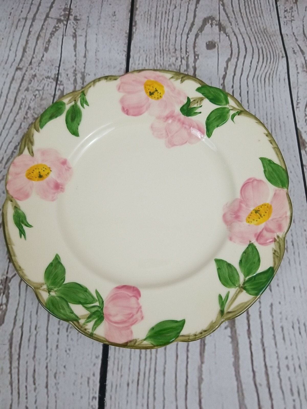 Franciscan Desert Rose Salad Plates Made in CA USA Vintage 1949-1953 5-RARE Franciscan Ceramics Franciscan Desert Rose - фотография #6